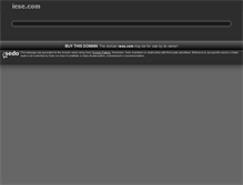 Tablet Screenshot of iese.com