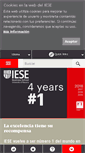 Mobile Screenshot of iese.edu
