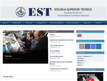 Tablet Screenshot of ingenieriaest.iese.edu.ar